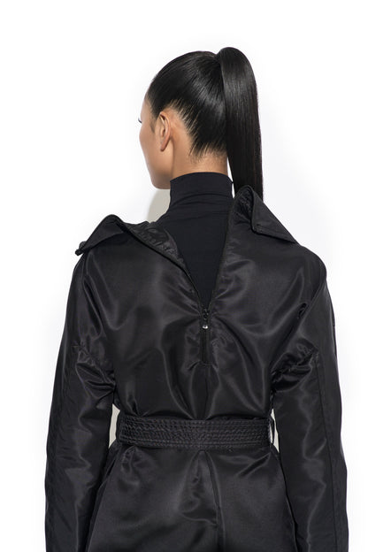 MAXI NYLON TRENCH
