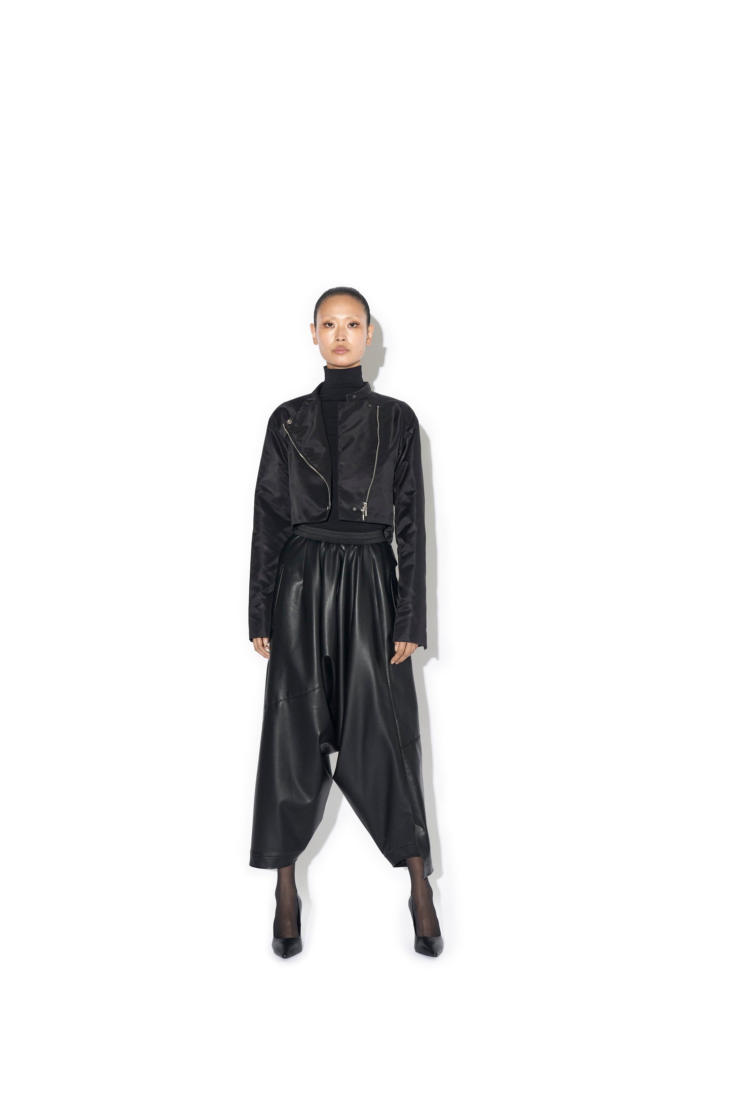 CROPPED NYLON RIDERS