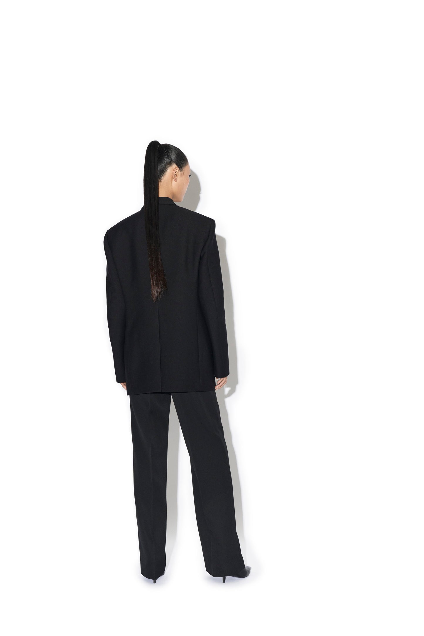 COMPACT DRY WOOL MEN'S TAILORED OVERSIZED JACKET