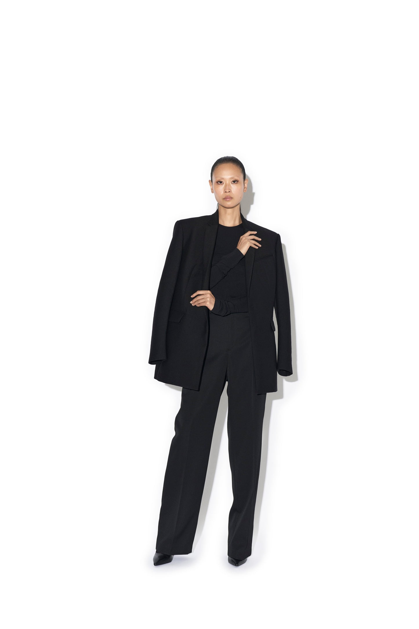 COMPACT DRY WOOL MEN'S TAILORED OVERSIZED JACKET