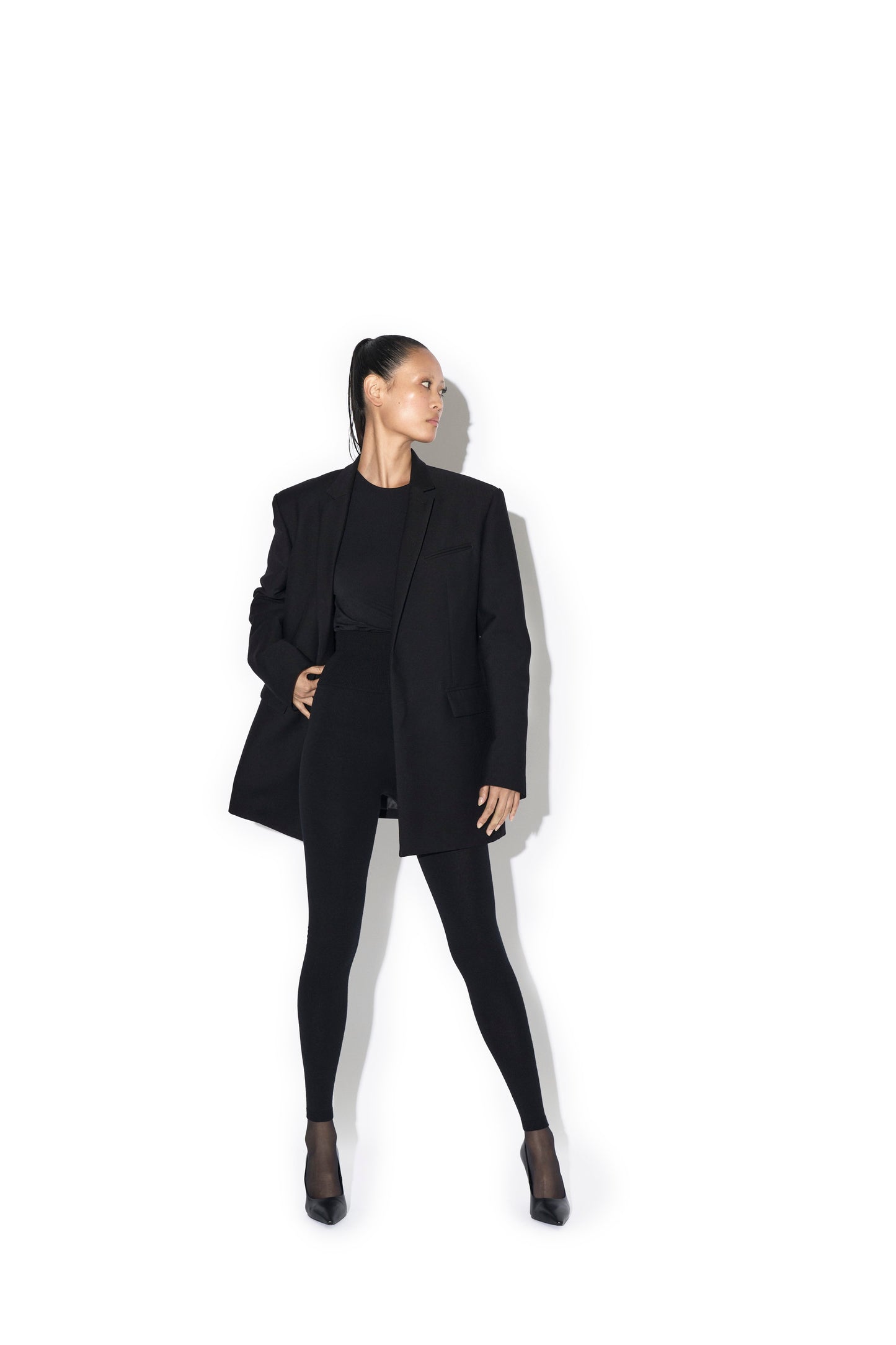 COMPACT DRY WOOL MEN'S TAILORED OVERSIZED JACKET