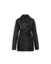 SHORT NYLON TRENCH