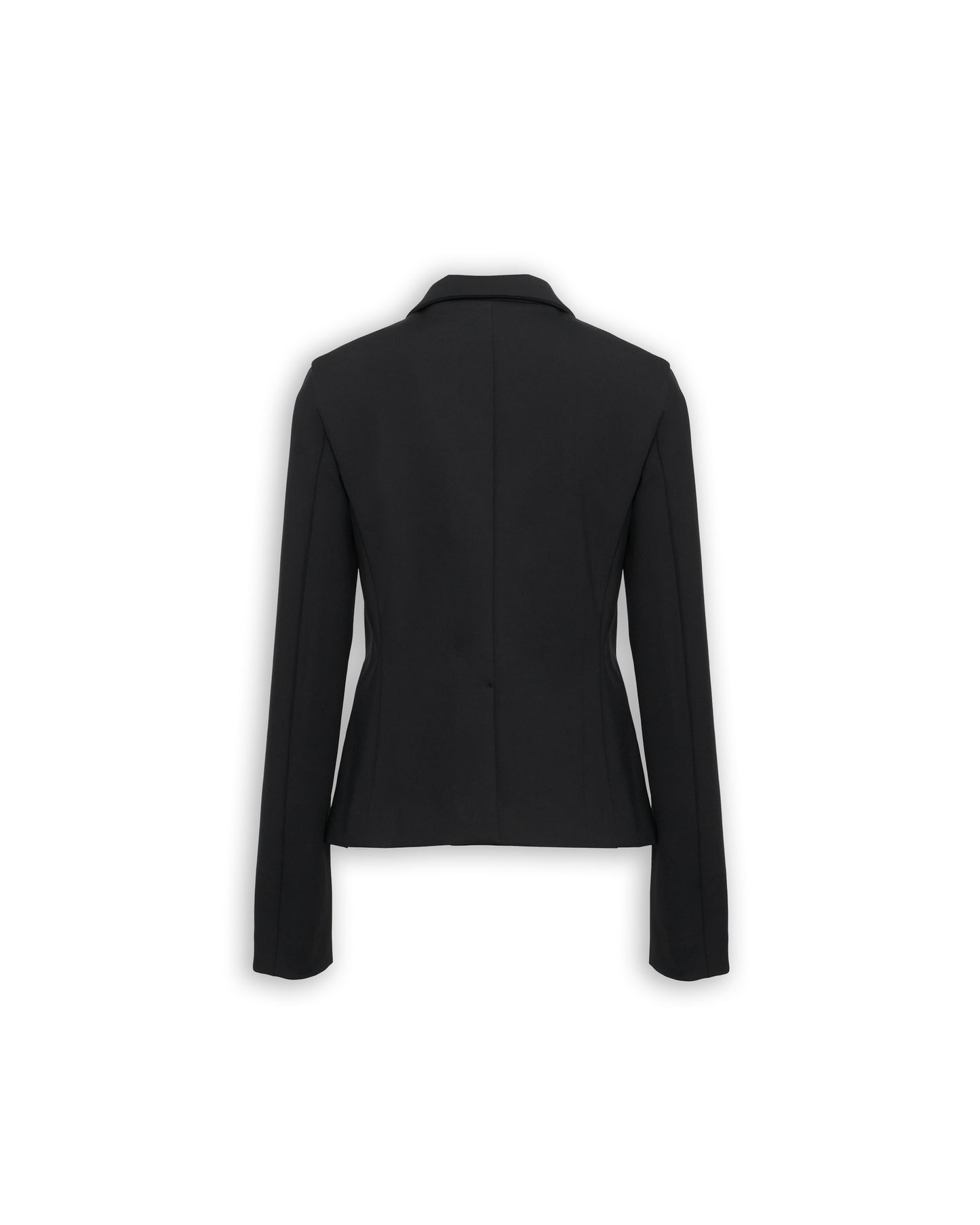 BODY-TAILORING SCUBA FITTED JACKET