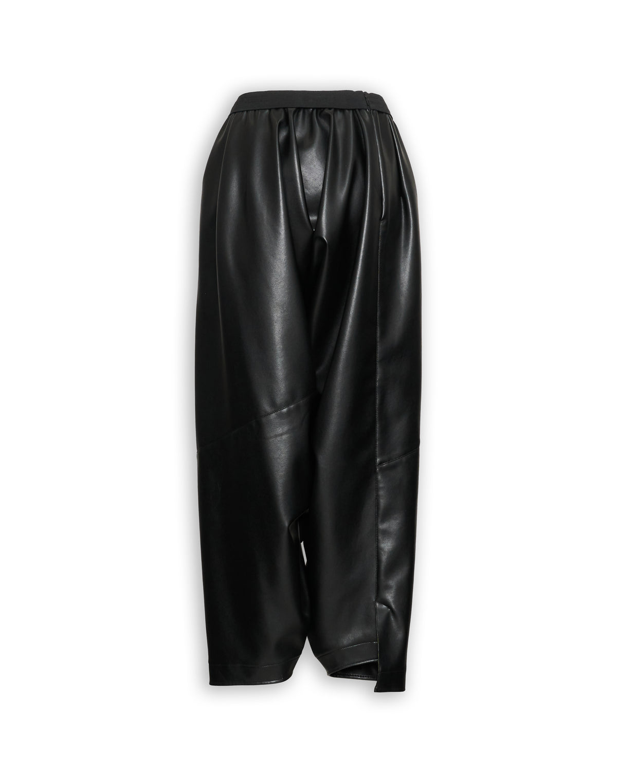 FAUX LEATHER SAROUEL PANTS