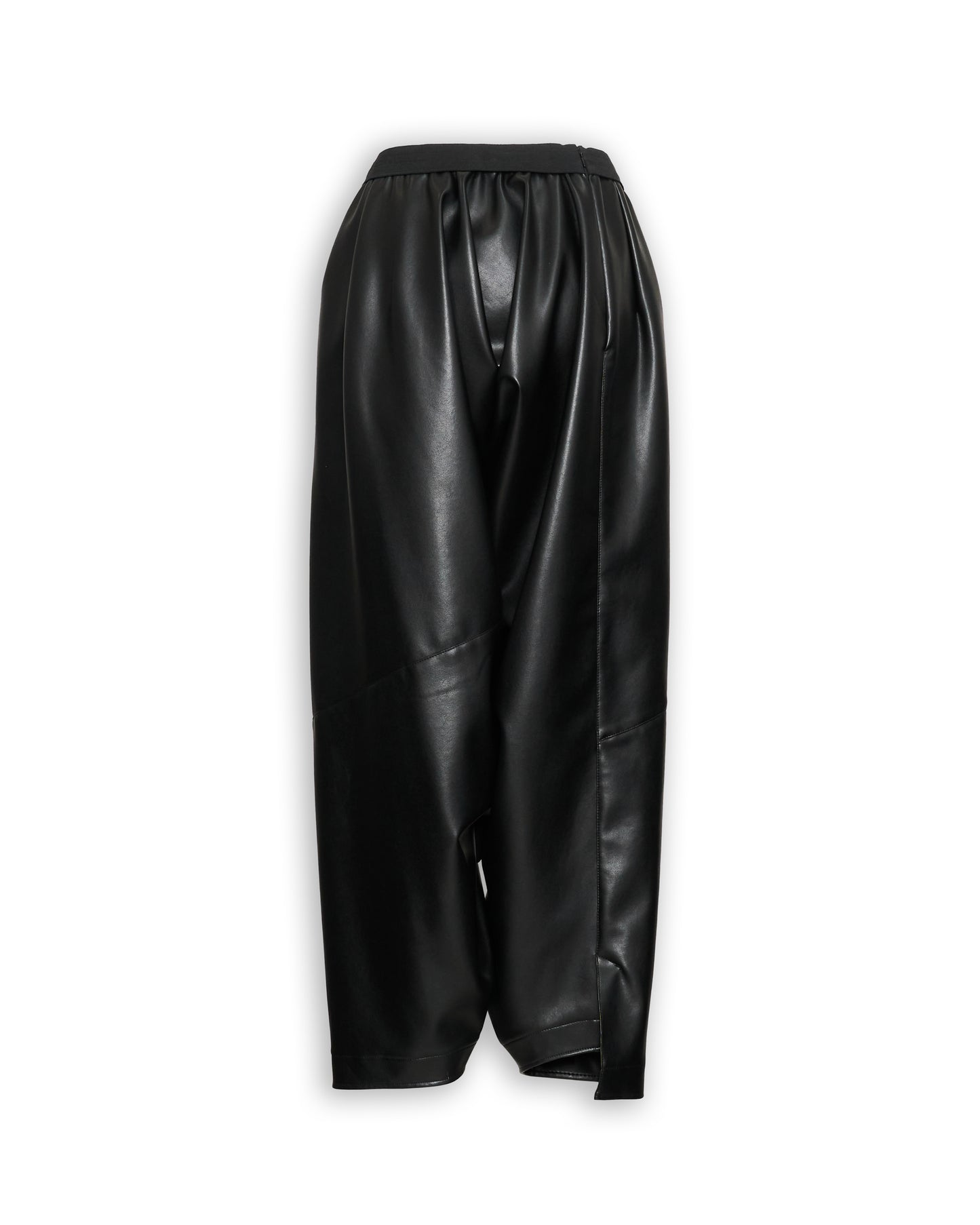 FAUX LEATHER SAROUEL PANTS