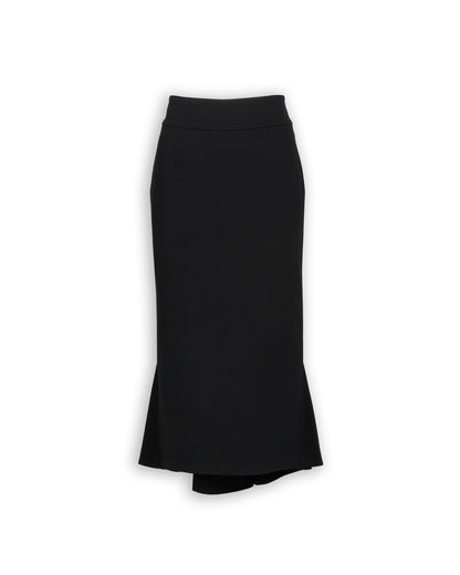 BODY TAILORING HIP HUGGING BACK FLARE SKIRT
